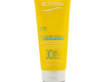 Biotherm Lait Solaire Hydratant Anti-Drying Melting Milk SPF 30 Face and Body 6.76 Ounce on Sale