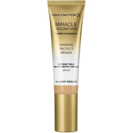 Max Factor Miracle Second Skin Foundation - 04 Light Medium Supply