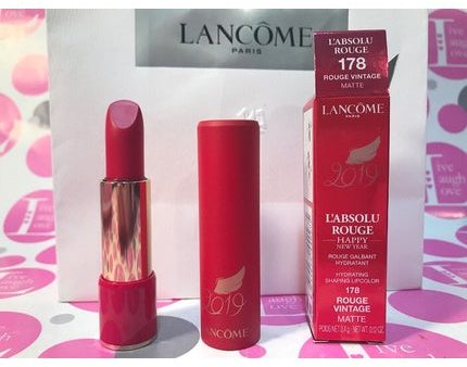 Lancome L Absolu Rouge Lunar New Year 2019 Matte Lipstick 3.4g Supply