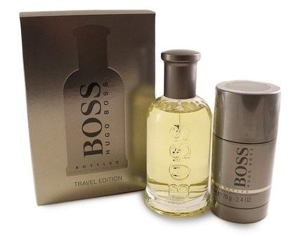 Boss Bottled Gift Set Eau De Toilette 100ml + Deodorant Stick 75ml For Sale