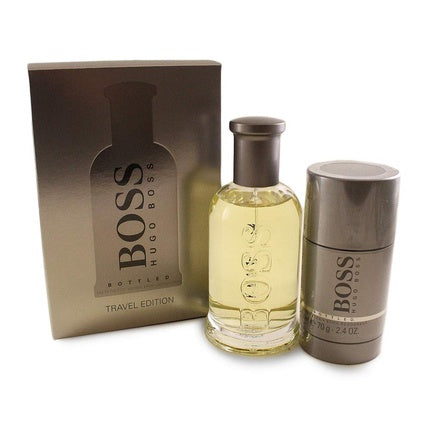 Boss Bottled Gift Set Eau De Toilette 100ml + Deodorant Stick 75ml For Sale