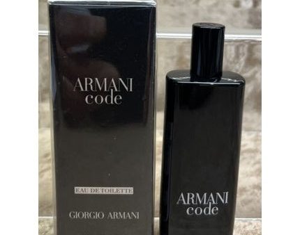 Armani Code Giorgio Armani Eau De Toilette 0.5 fl. oz. 15 ml Spray Sealed Box on Sale