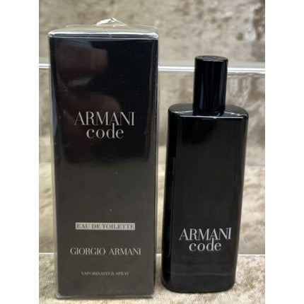 Armani Code Giorgio Armani Eau De Toilette 0.5 fl. oz. 15 ml Spray Sealed Box on Sale