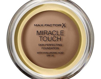 Max Factor Miracle Touch Foundation with Hyaluronic Acid Spf 30 No. 097 Toasted Almond 12ml Online Hot Sale