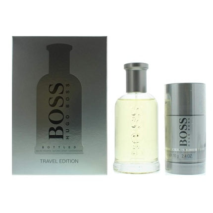 Boss Bottled Gift Set Eau De Toilette 100ml + Deodorant Stick 75ml For Sale