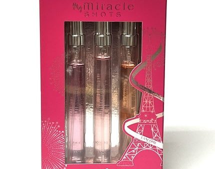 Miracle Blossom Secret Women Lancome Eau de Parfum Spray 0.34 oz - Pack of 3 Online Hot Sale