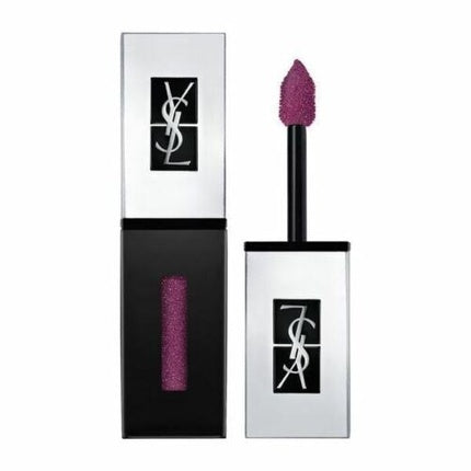 YSL Holographics Purple Glossy Lip Stain 503 Neon Prune Supply