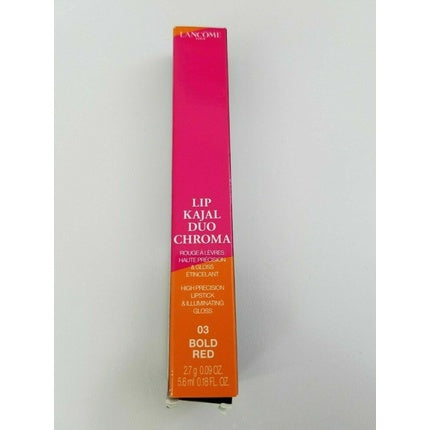 Lancôme Lip Kajal Dou Chroma Lipstick 2.7g 03 Bold Red Online Hot Sale