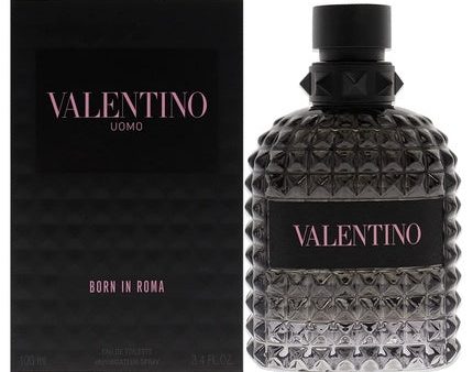 Valentino Uomo Born In Roma EDT Spray Men 3.4 oz Wood 3.4 Fl Oz Online Hot Sale