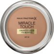 Max Factor Miracle Touch Foundation New and Improved Formula SPF 30 Hyaluronic Acid 11.5g 85 Caramel Sale