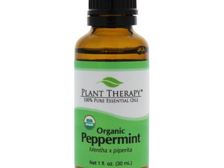 Plant Therapy Organic Essential - Peppermint by Plant Therapy for Unisex - 1 oz Oil For Sale