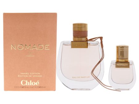 Chloe Nomade by Chloe for Women - 2 Pc Gift Set 2.5oz EDP Spray, 0.67oz EDP Spray Sale