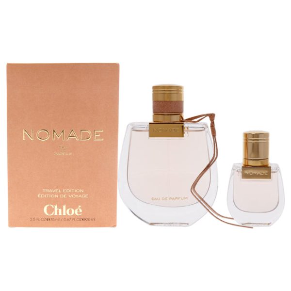 Chloe Nomade by Chloe for Women - 2 Pc Gift Set 2.5oz EDP Spray, 0.67oz EDP Spray Sale