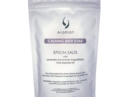 Araman Calming Bath Soak 250g Hot on Sale