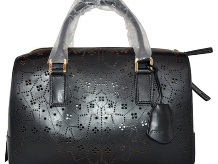 BCBGeneration Edie Lazer Cut Duffel - Black by BCBGeneration for Women - 1 Pc Bag For Discount