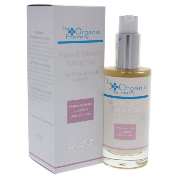 The Organic Pharmacy Rose & Bilberry Toning Gel by The Organic Pharmacy for Women - 1.7 oz Toner Online Sale