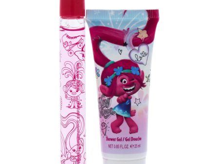 DreamWorks Trolls by DreamWorks for Kids - 2 Pc Gift Set 0.33oz Roll On, 0.84oz Shower Gel Online Sale