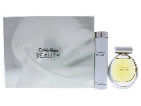 Calvin Klein Calvin Klein Beauty by Calvin Klein for Women - 2 Pc Gift Set 3.4oz EDP Spray, 6.7oz Luminous Skin Lotion on Sale