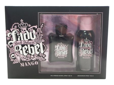 Antonio Puig Lady Rebel Rock Deluxe by Antonio Puig for Women - 2 Pc Gift Set 3.4oz EDT Spray, 5oz Deodorant Spray Online