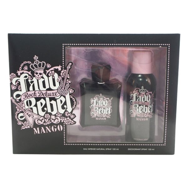 Antonio Puig Lady Rebel Rock Deluxe by Antonio Puig for Women - 2 Pc Gift Set 3.4oz EDT Spray, 5oz Deodorant Spray Online