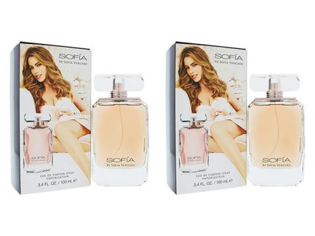 Sofia Vergara Sofia by Sofia Vergara for Women - 3.4 oz EDP Spray - Pack of 2 Online Hot Sale