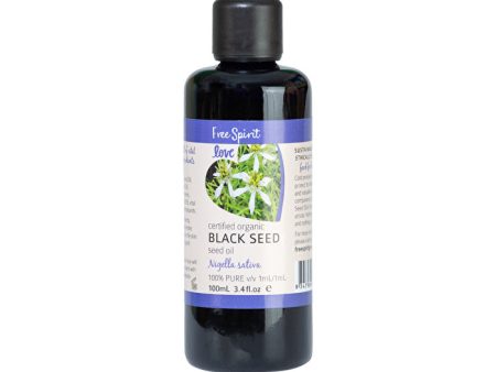 Byron Bay Love Oils Free Spirit Love Certified Organic 100% Pure Black Seed Seed Oil 100ml For Discount