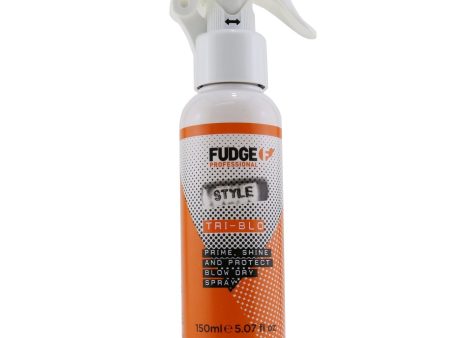 Fudge Style Tri-Blo (Prime, Shine and Protect Blow Dry Spray)  150ml 5.07oz For Discount