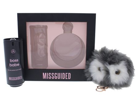 Missguided Boss Babe by Missguided for Women - 2 Pc Gift Set 2.7oz EDP Spray, Pom Pom Keyring Online Sale