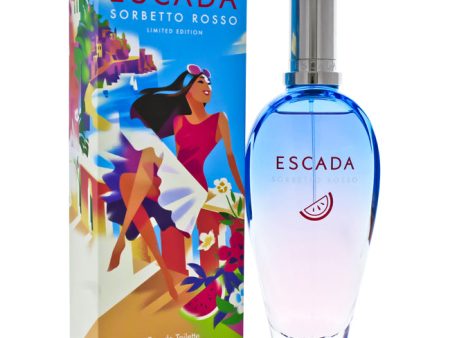 Escada Sorbetto Rosso by Escada for Women - 3.3 oz EDT Spray (Limited Edition) Cheap