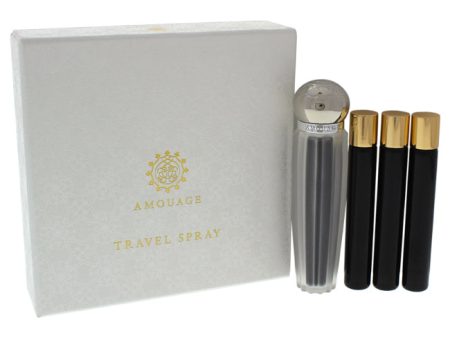 Amouage Memoir by Amouage for Women - 4 Pc Mini Gift Set 4 x 0.33oz EDP Spray Supply