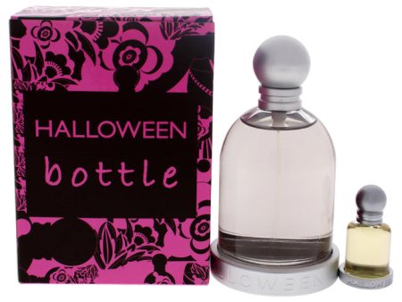 J. Del Pozo Halloween Bottle by J. Del Pozo for Women - 2 Pc Gift Set 3.4oz EDT Spray, 0.15oz EDT Spray For Sale