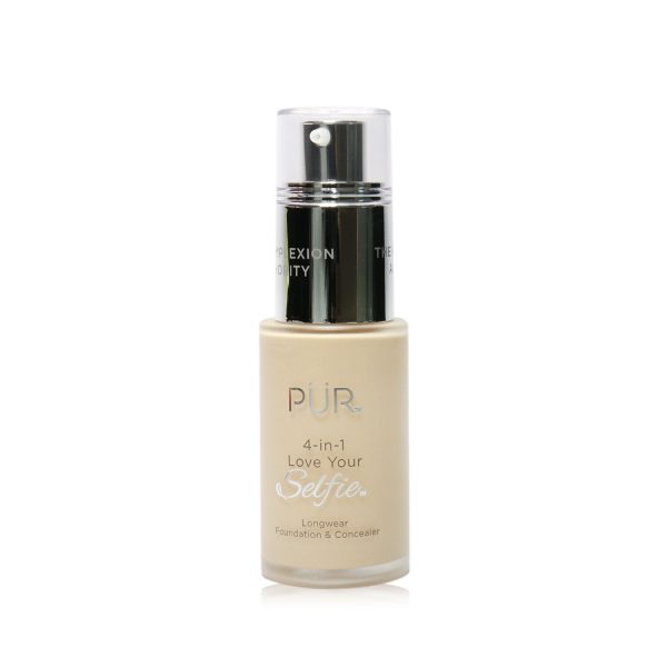 PUR (PurMinerals) 4 in 1 Love Your Selfie Longwear Foundation & Concealer - #LG4 Vanilla (Fair Skin With Golden Undertones)  30ml 1oz Online Sale