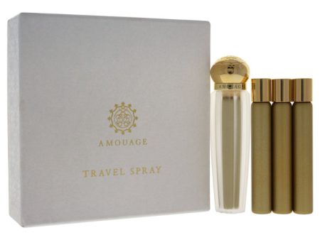 Amouage Jubilation 25 Travel Spray by Amouage for Women - 4 Pc Mini Gift Set 4 x 0.33 EDP Spray Online Sale