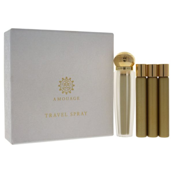 Amouage Jubilation 25 Travel Spray by Amouage for Women - 4 Pc Mini Gift Set 4 x 0.33 EDP Spray Online Sale