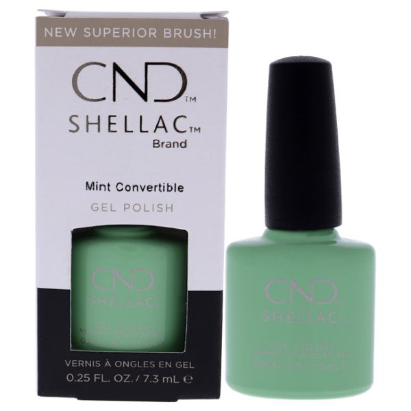 CND Shellac Nail Color - Mint Convertible by CND for Women - 0.25 oz Nail Polish Online