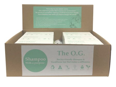 Clover Fields Shampoo with a Purpose by Clover Fields (Shampoo & Conditioner Bar) The O .G. 135g x 12 Display Online