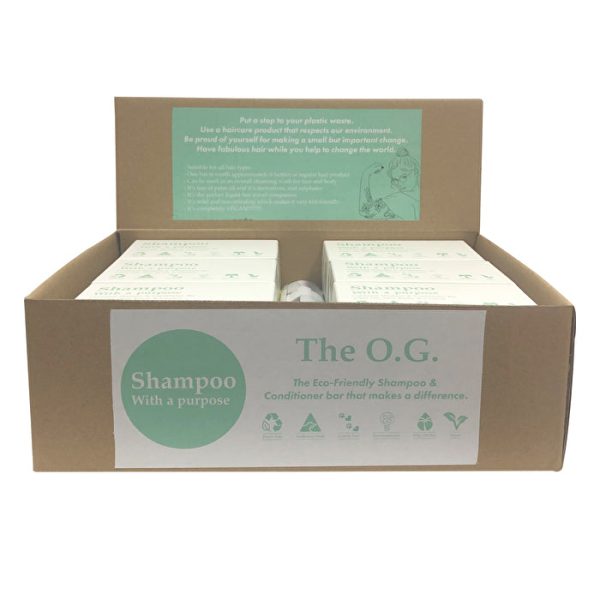 Clover Fields Shampoo with a Purpose by Clover Fields (Shampoo & Conditioner Bar) The O .G. 135g x 12 Display Online