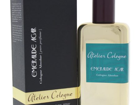 Atelier Cologne Emeraude Agar by Atelier Cologne for Unisex - 3.3 oz Cologne Absolue Spray Discount