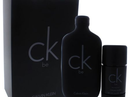 Calvin Klein CK Be by Calvin Klein for Unisex - 2 Pc Gift Set 6.7oz EDT Spray, 2.6oz Deodorant Stick Cheap