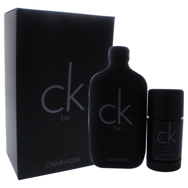 Calvin Klein CK Be by Calvin Klein for Unisex - 2 Pc Gift Set 6.7oz EDT Spray, 2.6oz Deodorant Stick Cheap