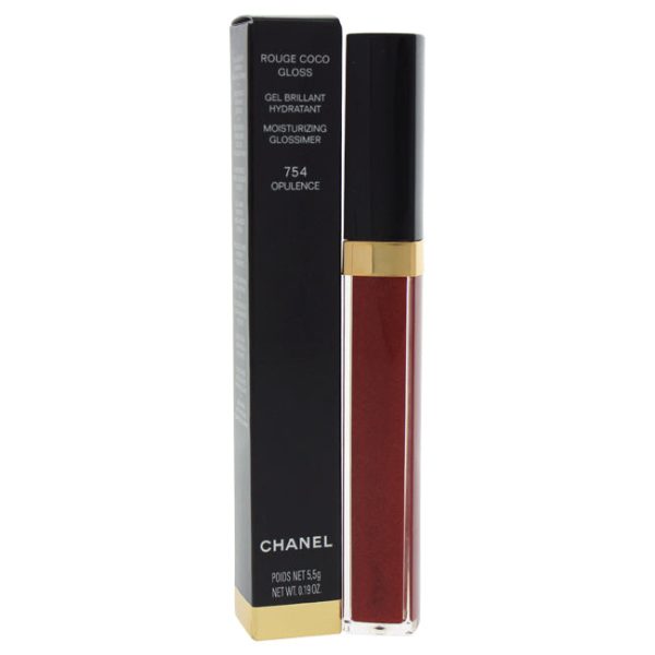 Chanel Rouge Coco Gloss Moisturizing Glossimer - # 754 Opulence by Chanel for Women - 0.19 oz Lip Gloss Hot on Sale