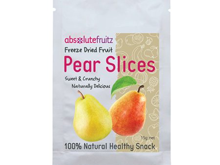 Absolute Fruitz AbsoluteFruitz Freeze Dried Pear Slices 15g Online now