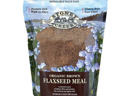 Stoney Creek Organic Flaxseed Meal Brown 1kg (Australian Source) Sale