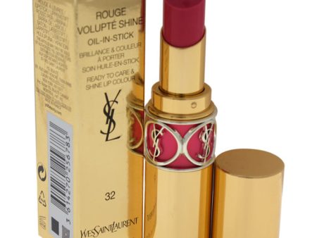 Yves Saint Laurent Rouge Volupte Shine Oil-In-Stick Lipstick - 32 Pink Caban by Yves Saint Laurent for Women - 0.11 oz Lipstick Online now