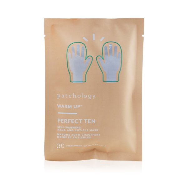 Patchology Warm Up Perfect Ten Self-Warming Hand & Cuticle Mask (1 Treatment)  2x8g 0.28oz For Cheap