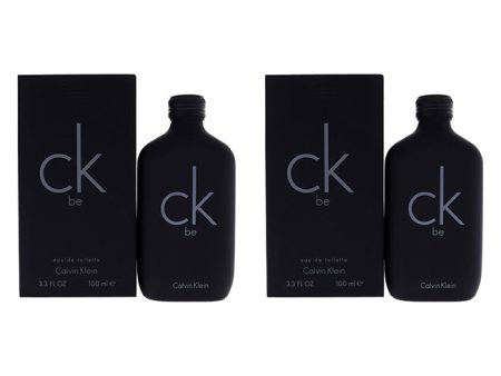 Calvin Klein CK Be by Calvin Klein for Unisex - 3.4 oz EDT Spray - Pack of 2 Cheap