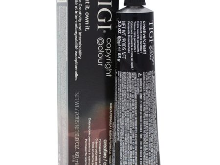 TIGI Colour Creative Creme Hair Color - # 5 35 Light Golden Mahogany Brown by TIGI for Unisex - 2 oz Hair Color Online now