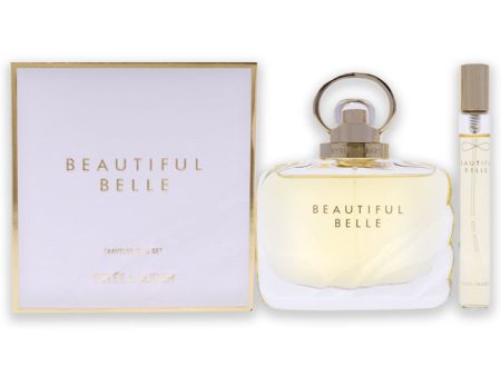 Estee Lauder Beautiful Belle by Estee Lauder for Women - 2 Pc Gift Set 1.7oz EDP Spray, 0.25oz Atomizer Travel EDP Spray Fashion