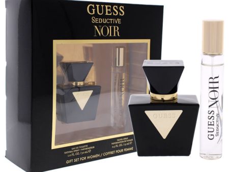 Guess Guess Seductive Noir by Guess for Women - 2 Pc Gift Set 1oz EDT Spray, 0.5oz EDT Spray Online