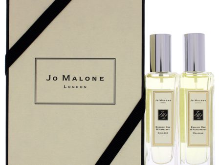 Jo Malone Jo Malone by Jo Malone for Unisex - 2 Pc Gift Set 1oz English Oak and Hazelnut Cologne Spray, English Oak and Hazelnut and Redcurrant Cologne Spray Fashion